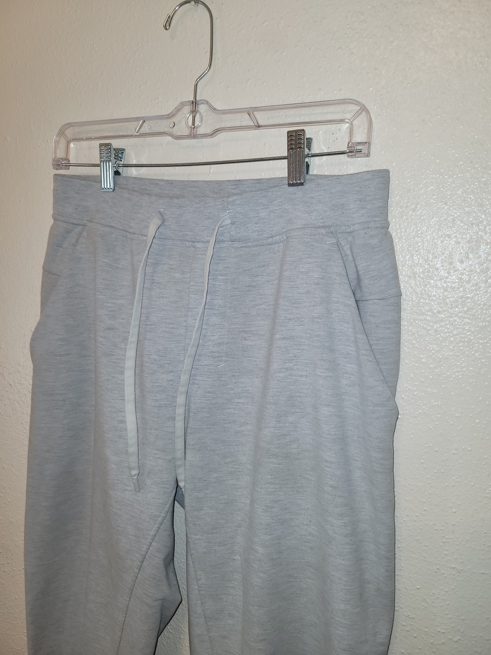 Lululemon City Sweat Jogger Heathered Light Grey Men's Medium M - Picture 4 of 10